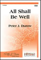 All Shall Be Well SSA choral sheet music cover